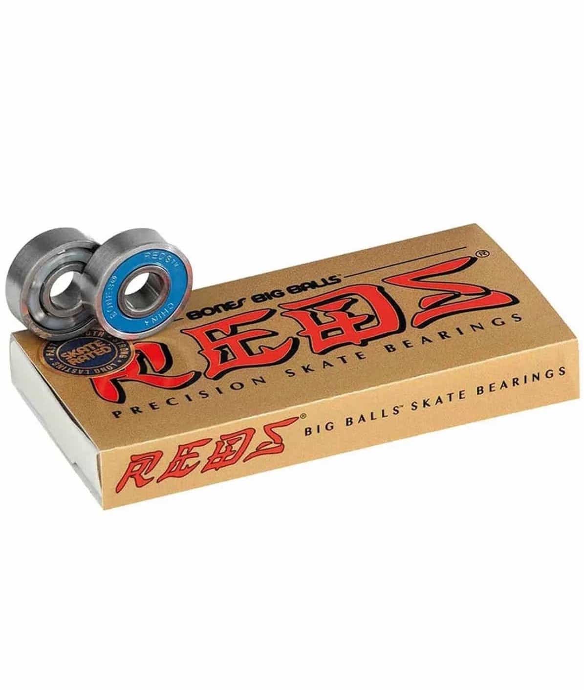 BONES BIG BALLS REDS BEARINGS 8 PACK CUSCINETTI