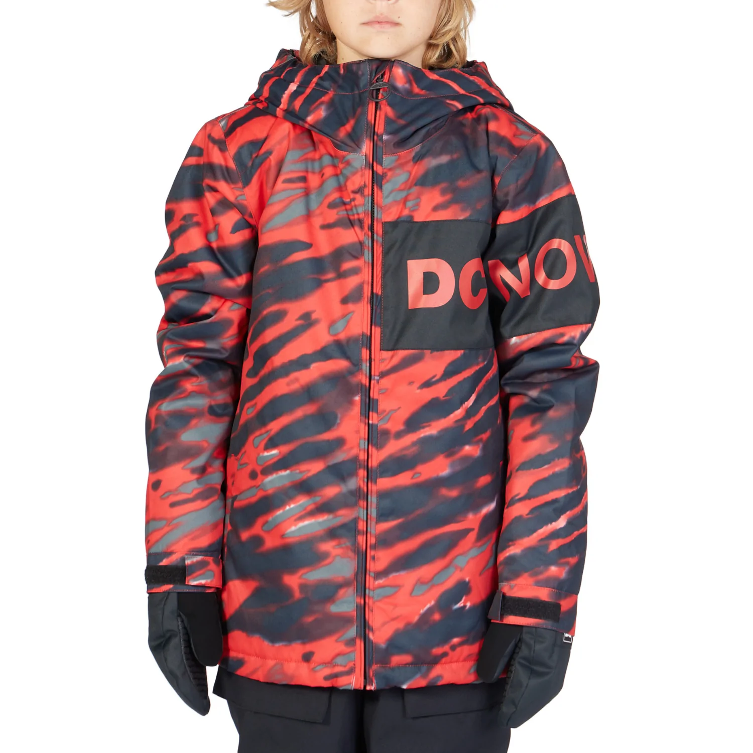 Giacca DC Propaganda snowboard bambino rosso