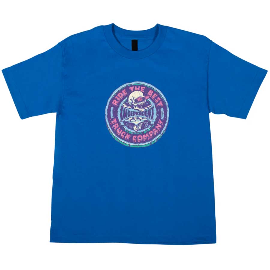 INDEPENDENT BREAKOUT YOUTH VINTAGE ROYAL T-SHIRT BAMBINO